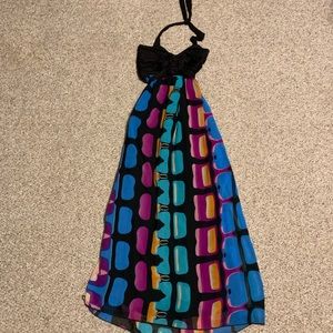 Geo-print maxi dress by The Pyramid Collection